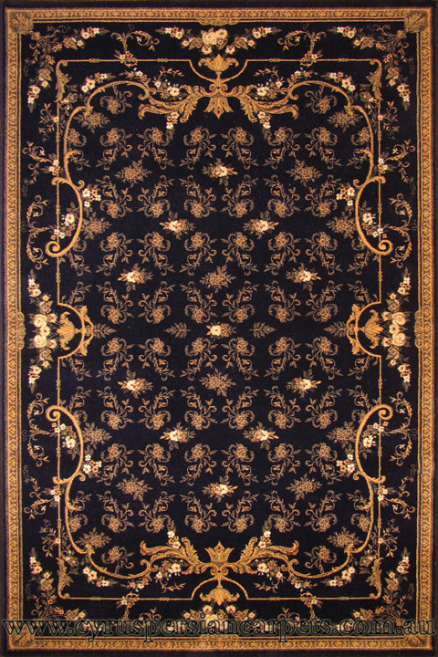 First Class Wool Traditional French Design Rug 315-4146 - Click Image to Close