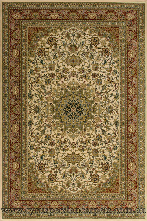 Kashan Traditional Medallion Rug 111-616J - Click Image to Close