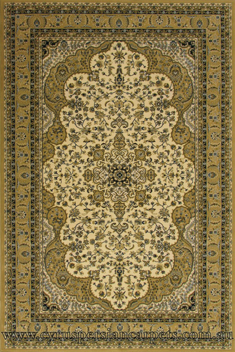 Kashan Traditional Medallion Rug 117-616I - Click Image to Close