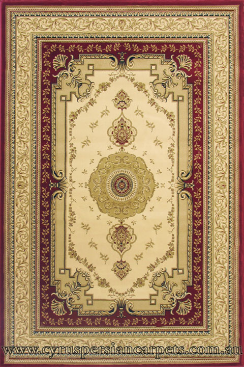 Kashan Traditional Medallion Rug 232-616R - Click Image to Close