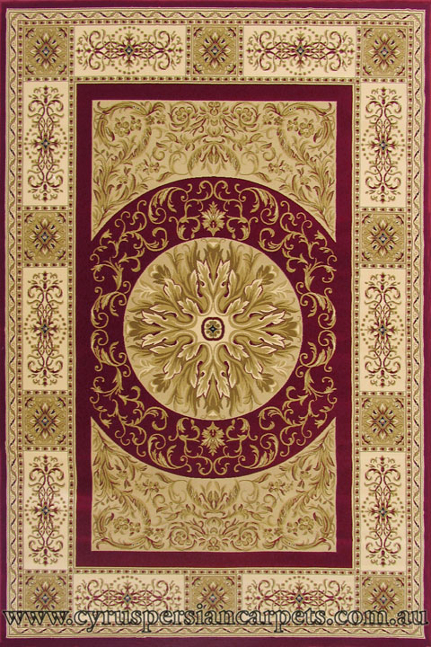 Kashan Traditional Medallion Rug 533-616R - Click Image to Close