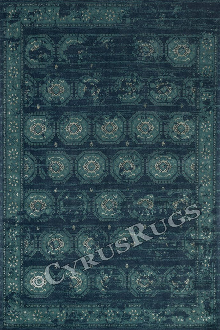 Lidia Traditional Geometric Rugs 113-BC9 L - Click Image to Close