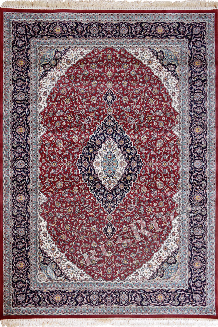 Melbourne Traditional Medallion Rugs 87107 Red - Click Image to Close