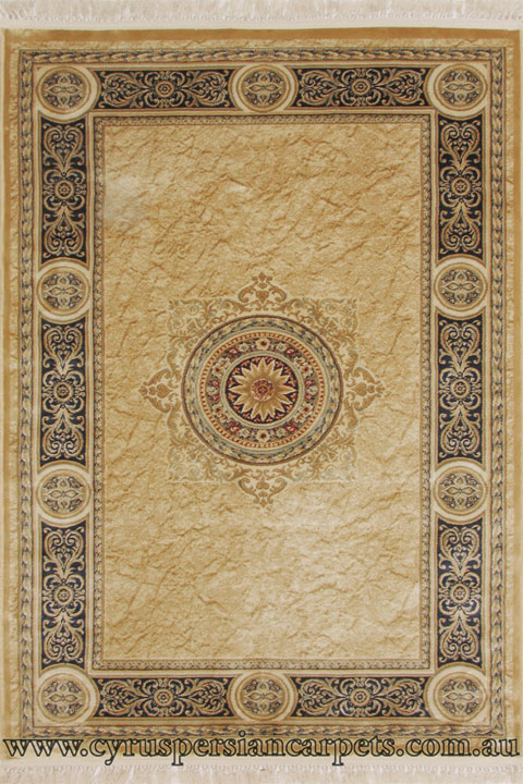 Mosaic Traditional Medallion Rug 30-49J - Click Image to Close