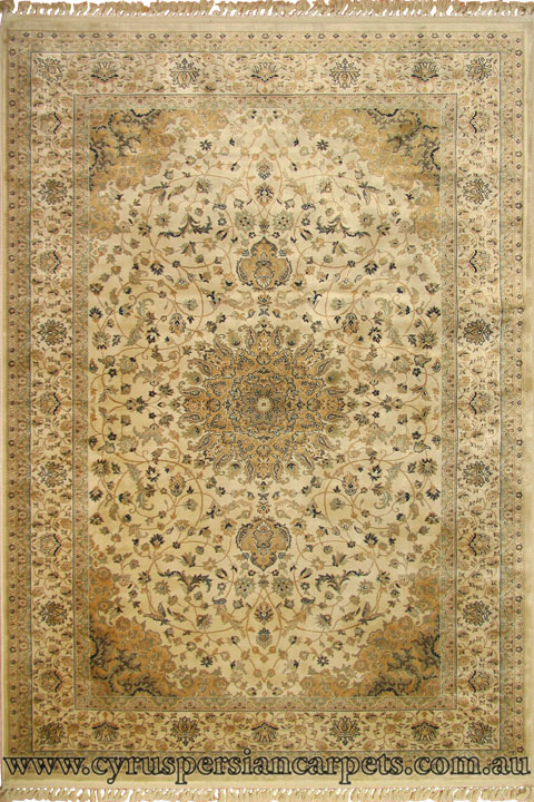 Mosaic Traditional Floral Rug 31-69X - Click Image to Close