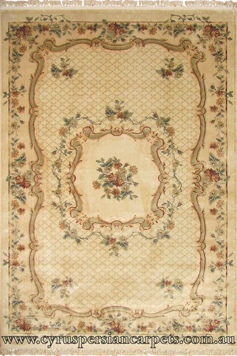 Mosaic Traditional French Design Rug 63-69J - Click Image to Close