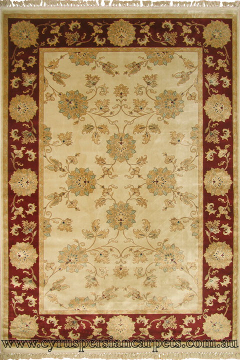 Mosaic Traditional Floral Rug 952-69E - Click Image to Close