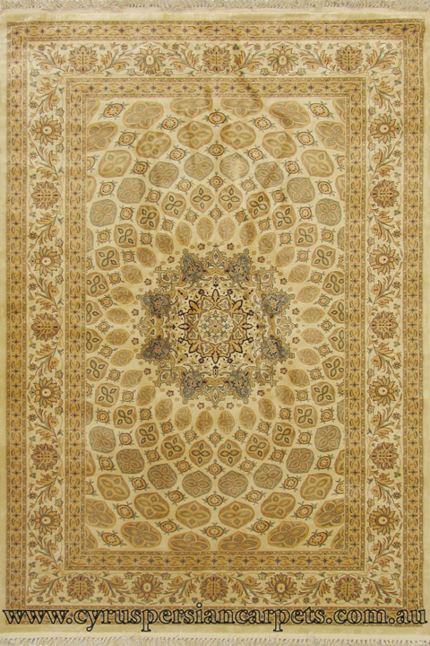Mosaic Traditional Medallion Rug 631-69W - Click Image to Close