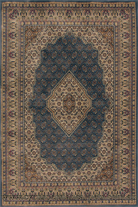 Sikan Classic Traditional Medallion Rug 139-413L - Click Image to Close
