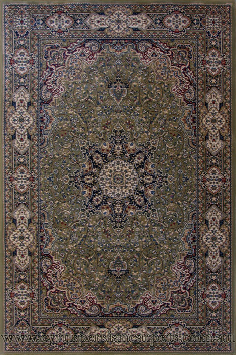 Sikan Classic Traditional Medallion Rug 214-413G - Click Image to Close