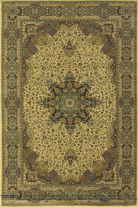 Sikan Classic Traditional Medallion Rug 214-413W - Click Image to Close