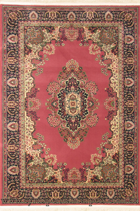 Super Istanbul Traditional Medallion Rug Noori Pink - Click Image to Close