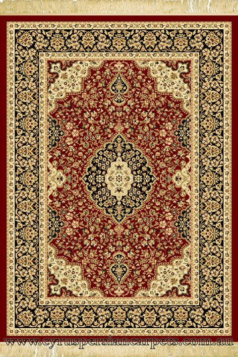 Sydney Contemporary Rug 7020A Bordeaux Cream - Click Image to Close