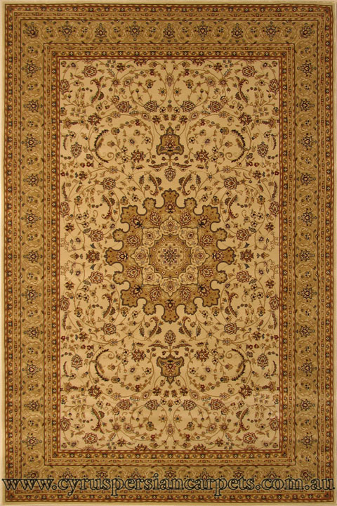 Venetian Traditional Medallion Rug 7515B Cream - Click Image to Close