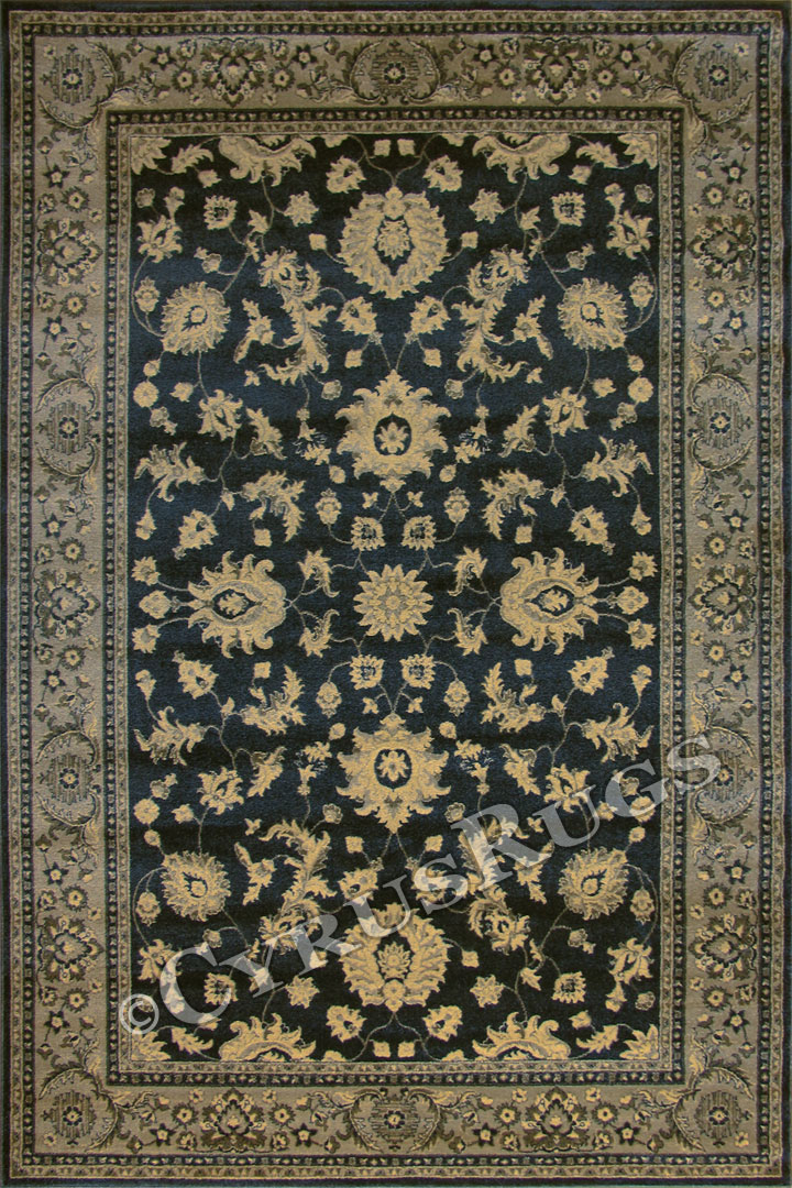 Victoria Traditional Floral Rugs 117-CC3-B - Click Image to Close