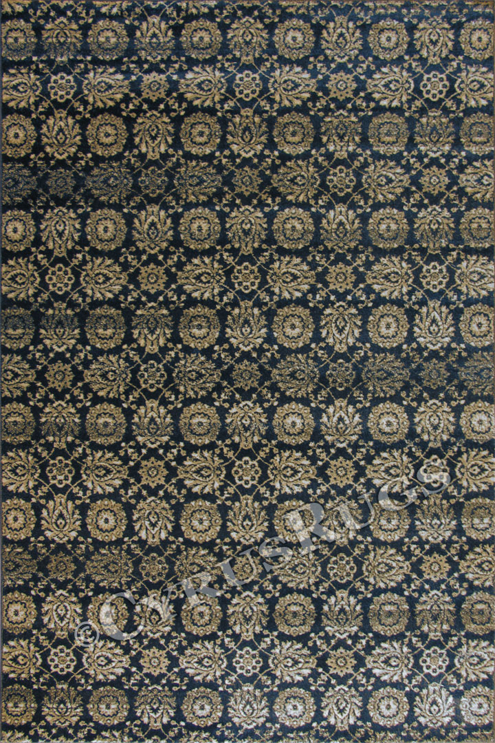 Victoria Traditional Floral Rugs 214-CC3-B - Click Image to Close