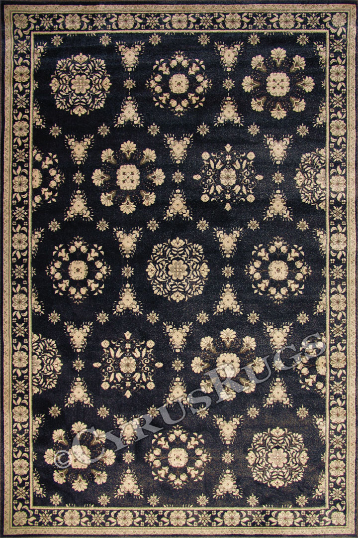 Victoria Traditional Floral Rugs 4444-CC3-S - Click Image to Close