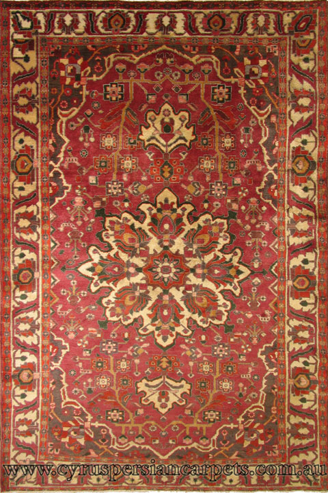 Bakhtiari Hand Knotted Wool Rug (Size 288 x 194cm) - Click Image to Close