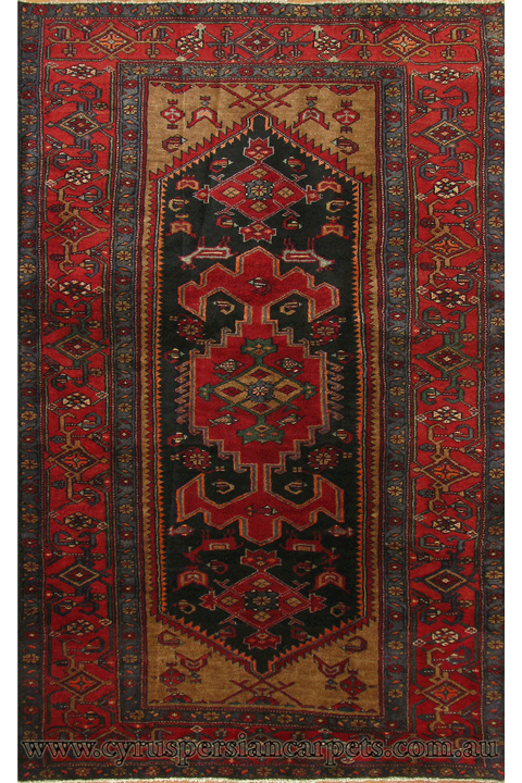 Gholtogh Hand Knotted Wool Rug (Size 234 x 130cm) - Click Image to Close
