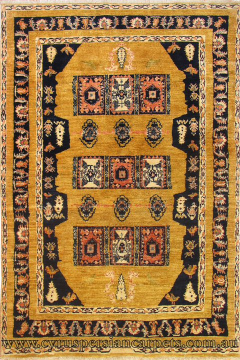 Kashkoli Hand Knotted Wool Rug Size 210 x 143cm - Click Image to Close