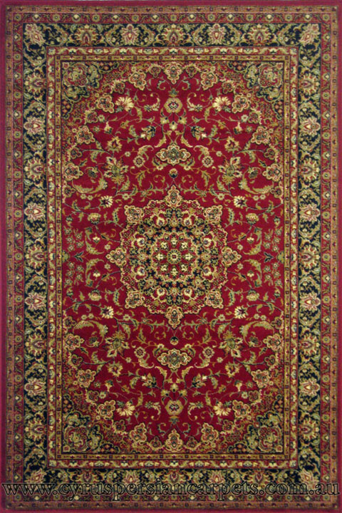 5 Star Wool Traditional Medallion Rug 207-3639 - Click Image to Close