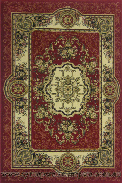 5 Star Wool Traditional Medallion Rug 22-3559 - Click Image to Close