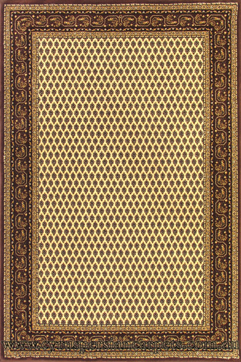 5 Star Wool Traditional Border Rug 148-172 - Click Image to Close