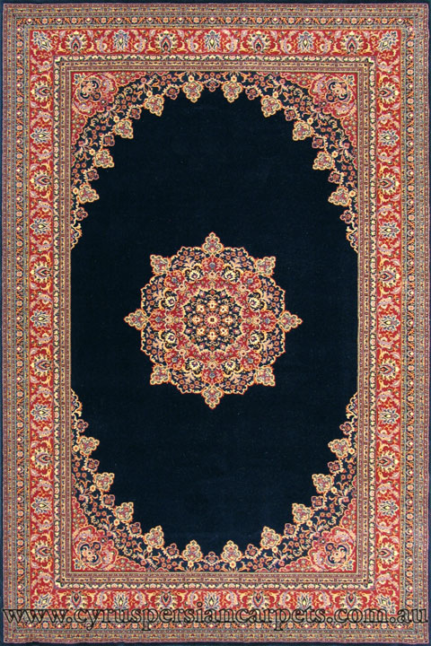 5 Star Wool Traditional Medallion Rug 208-4170 - Click Image to Close