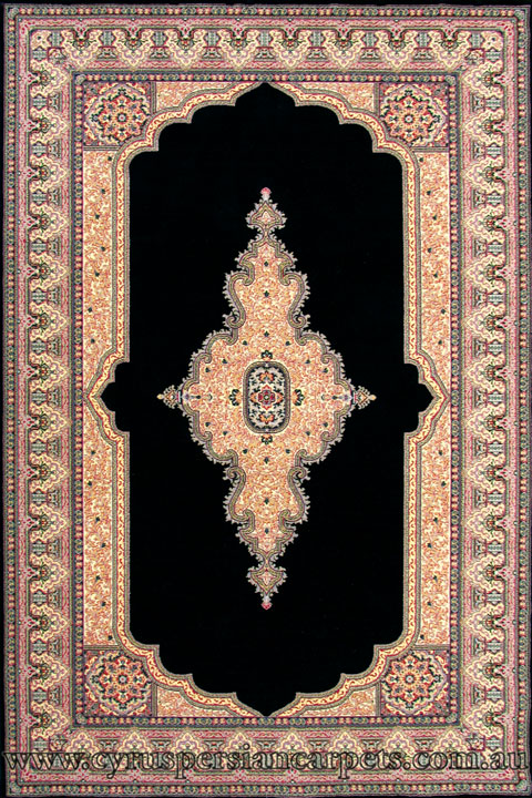 5 Star Wool Traditional Medallion Rug 7I-456I - Click Image to Close