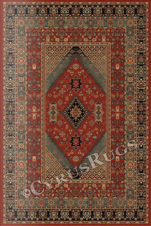 Antique Traditional Medallion Wool Rugs 2400-53488 - Click Image to Close