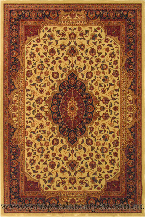 Premiera Wool Traditional Medallion Rug 230-302 - Click Image to Close