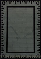 Indigo Modern Border Rug 530-417L