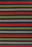 Indigo Modern Striped Rug 82-417B