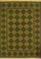Yorkshire Diamond Pattern Wool Rug 0214-624F