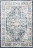 Splendor Contemporary Medallion Rugs 4040 Gray