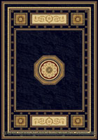 Castle Contemporary Medallion Rug 641-846B
