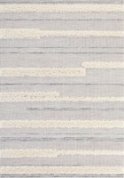 Elizabeth Striped Rugs 9051 Cream Black
