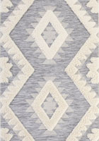 Elizabeth Geometric Rugs 9055 Cream Black