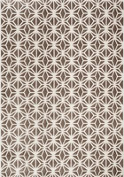 Federico Contemporary Geometric Rugs 2050 Beige White