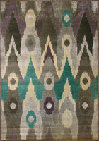 Funky Contemporary Abstract Rug 116X
