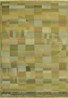 Gabbeh Contemporary Square Pattern Rug 1271-1Y