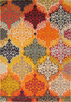Kaleidoscope Contemporary Geometric Rug A230A Multi Color