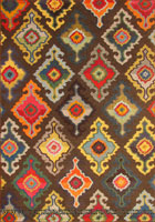 Kaleidoscope Contemporary Geometric Rug A239A Brown Fume
