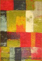 Kaleidoscope Contemporary Abstract Rug A700A Multi Color