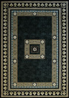 Milano Traditional Medallion Rugs 376B