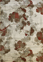 Morocco Floral Rugs 0W80800 Cotton Brown LI