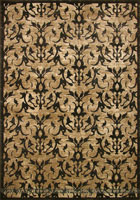 Alpi Contemporary Floral Rug 9647A White