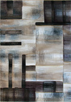 Pisa Contemporary Abstract Rug G433A Light Beige