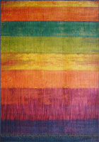 Vulcano Contemporary Stripe Rug 4446-AY5-H