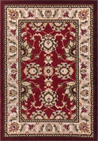 America Medallion Rugs 1810A Green Burgundy